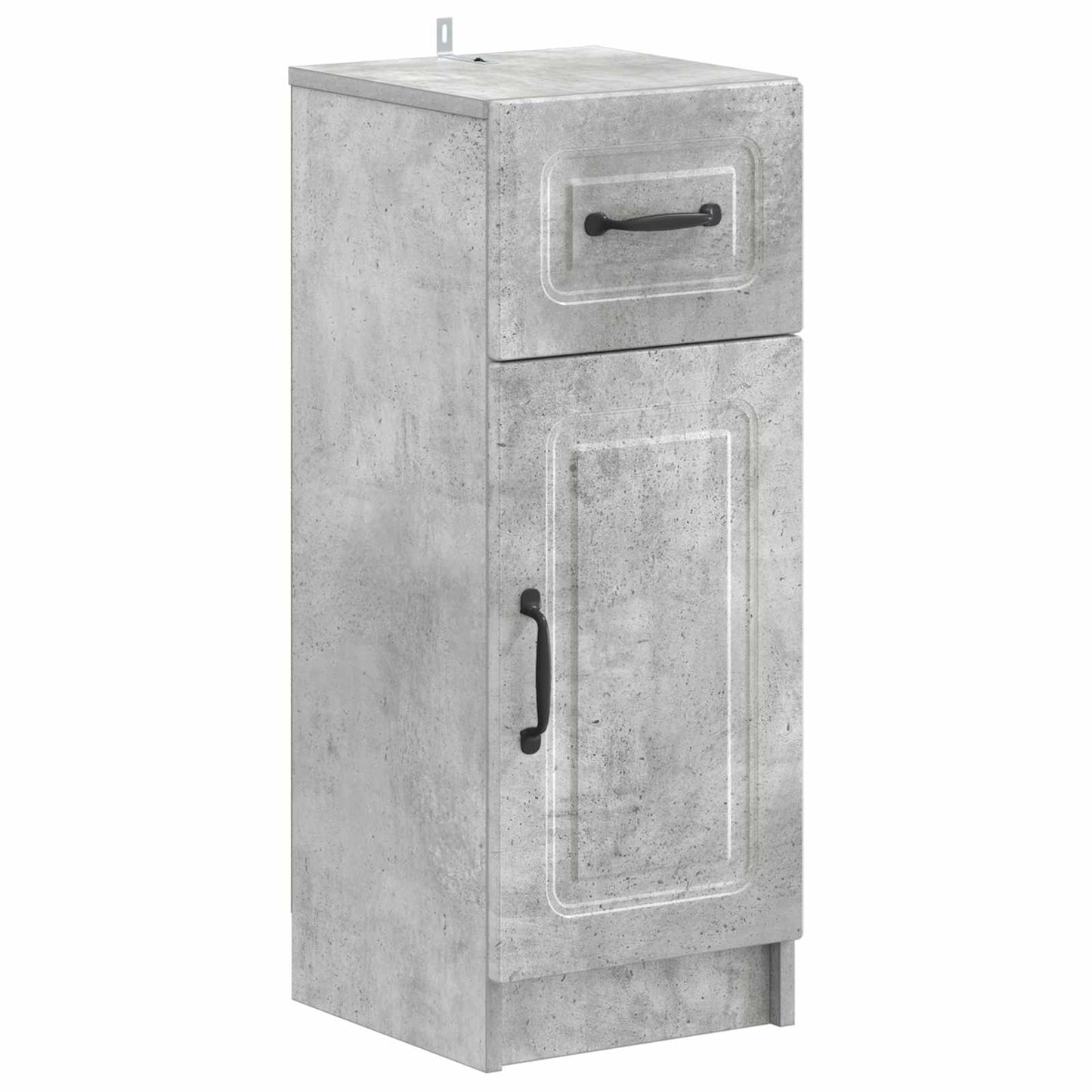 Bathroom Storage Cainet UTRECHT Concrete Grey 30 x 31 x 77 cm