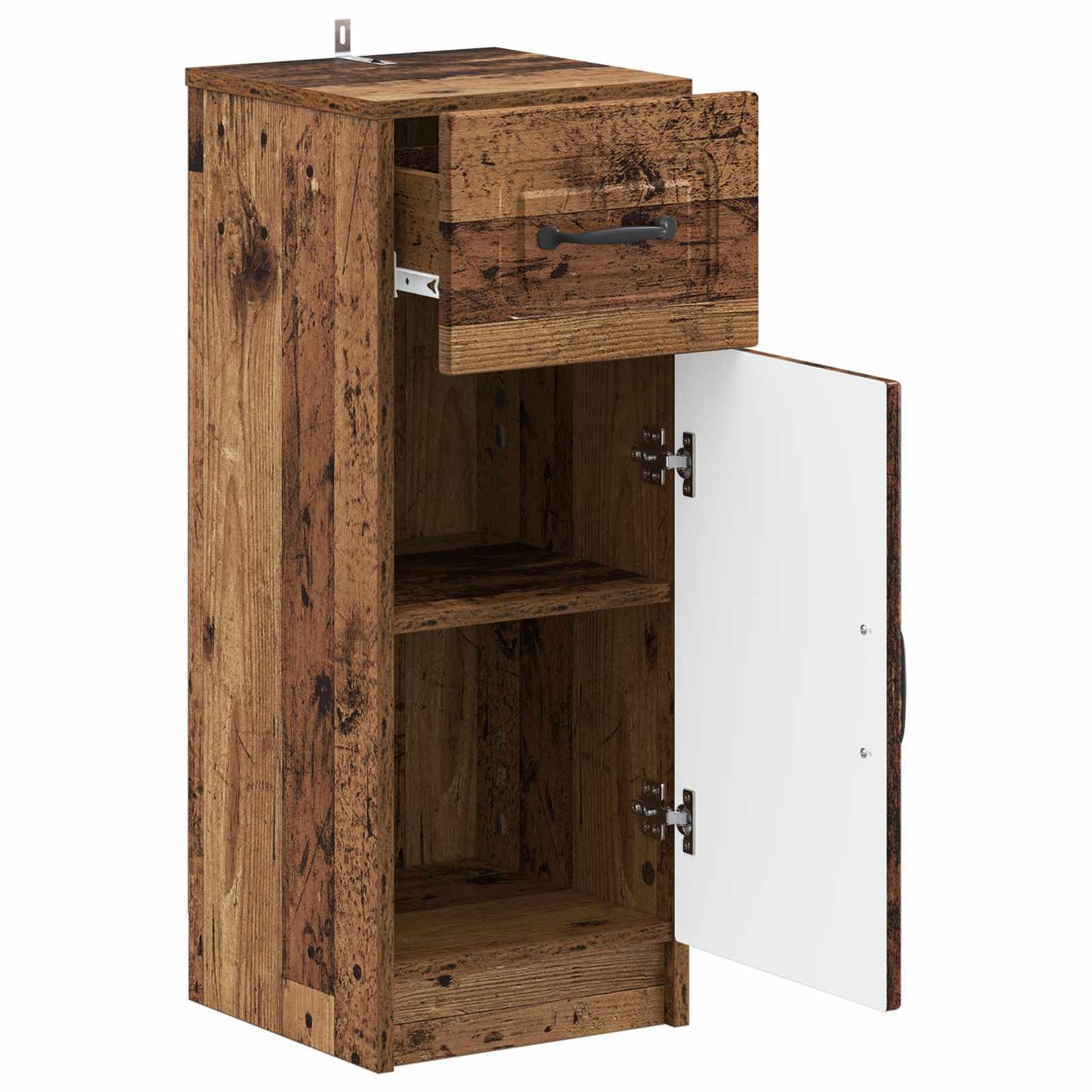 Bathroom Storage Cainet UTRECHT Old Wood 30 x 31 x 77 cm