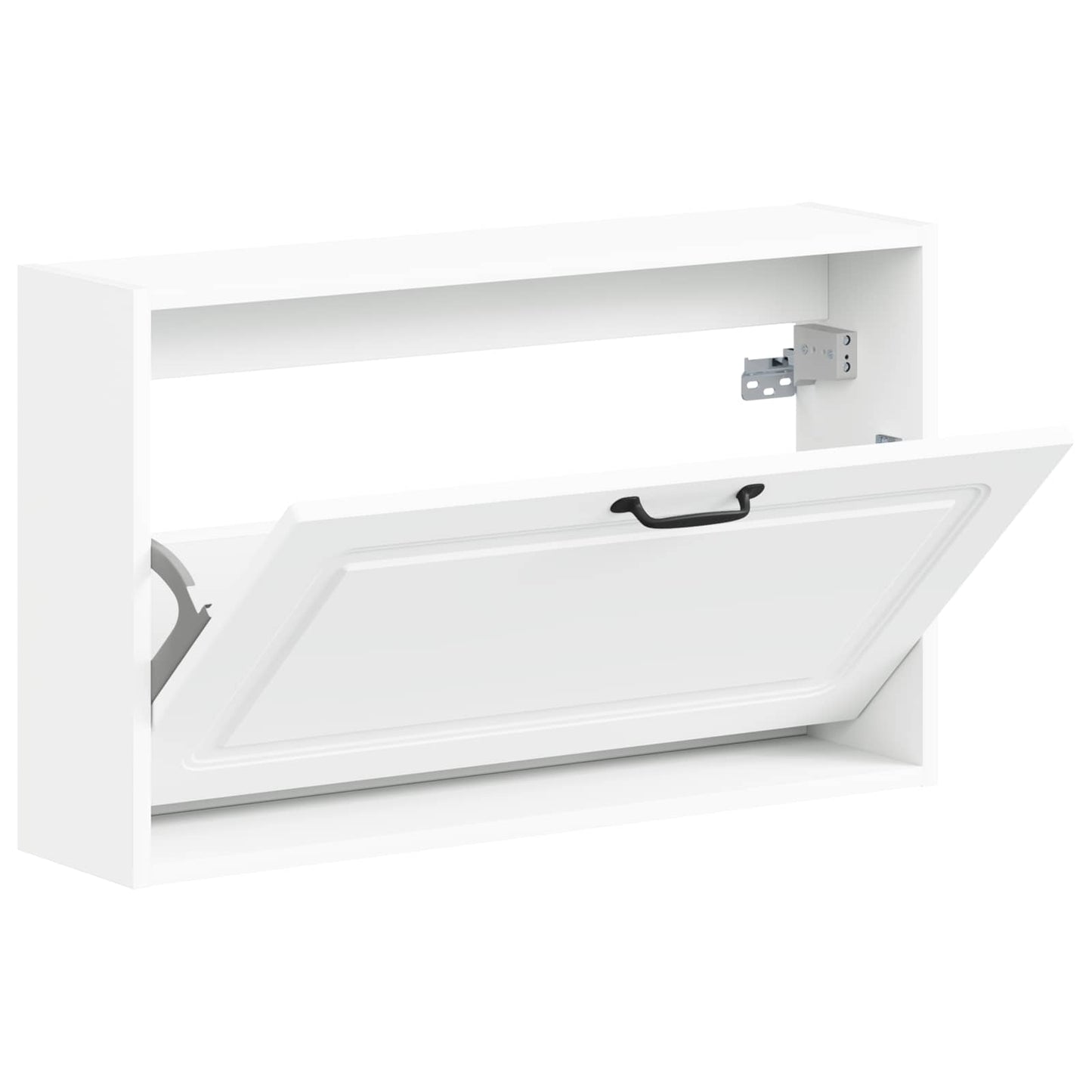 Wall-Mounted Shoe Cabinet UTRECHT 71 x 17 x 43 cm White