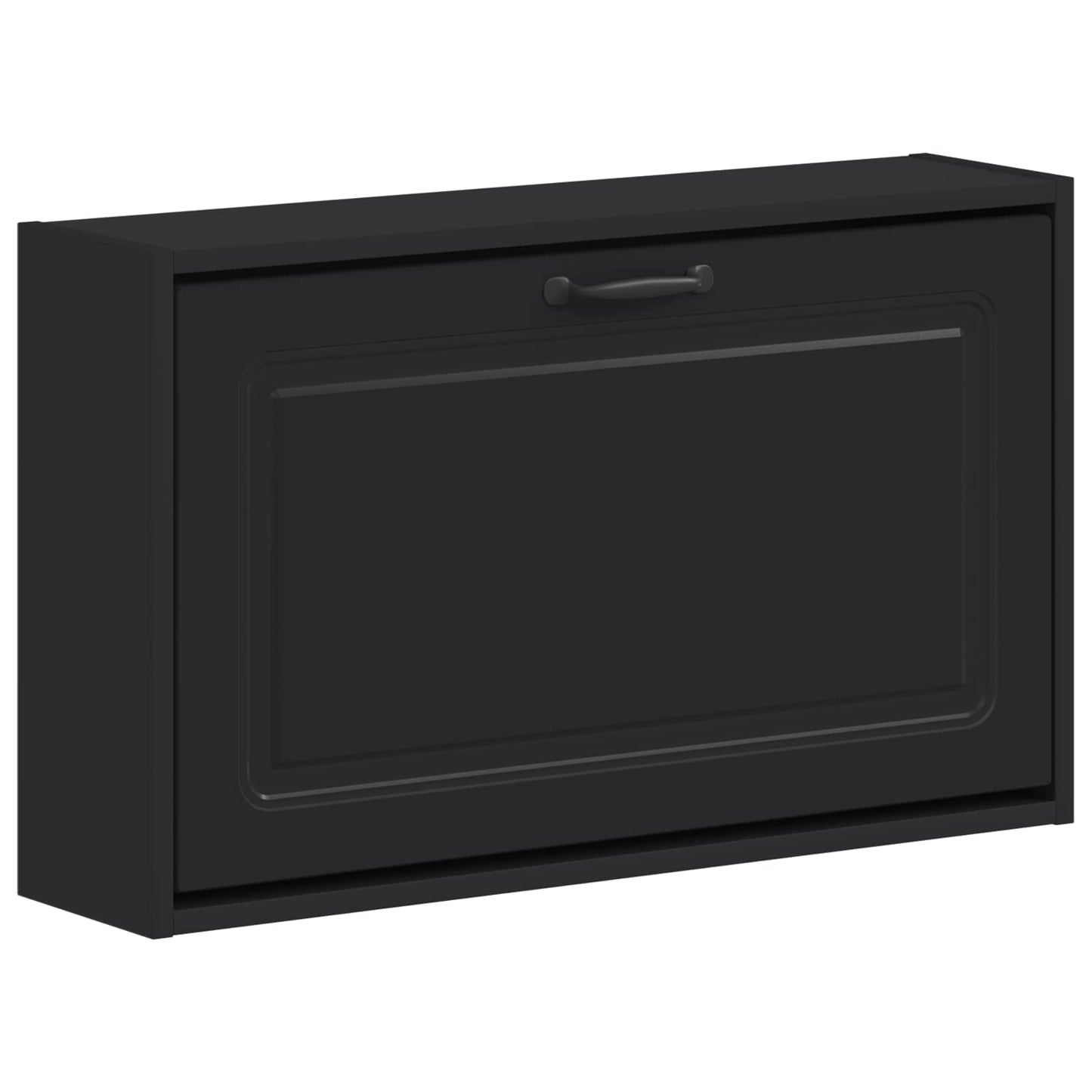 Wall-Mounted Shoe Cabinet UTRECHT 71 x 17 x 43 cm Black