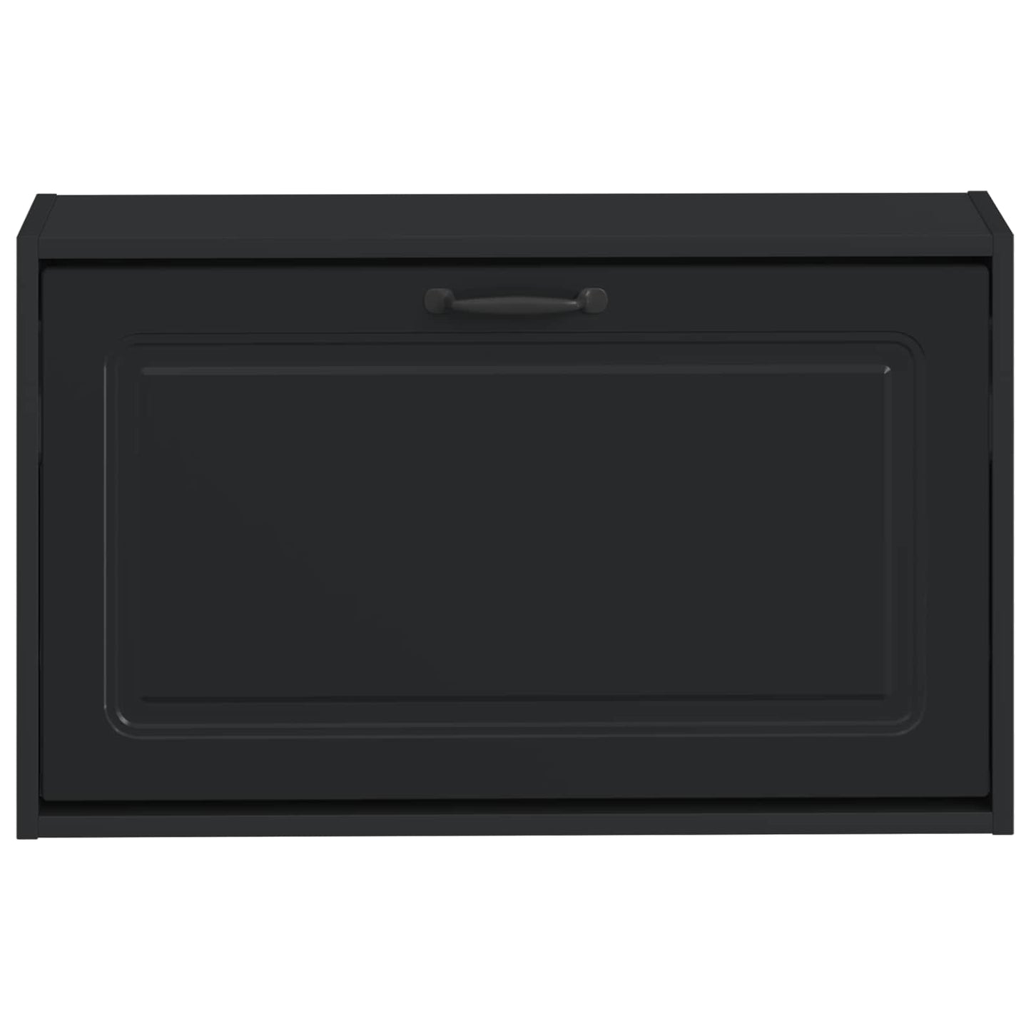 Wall-Mounted Shoe Cabinet UTRECHT 71 x 17 x 43 cm Black