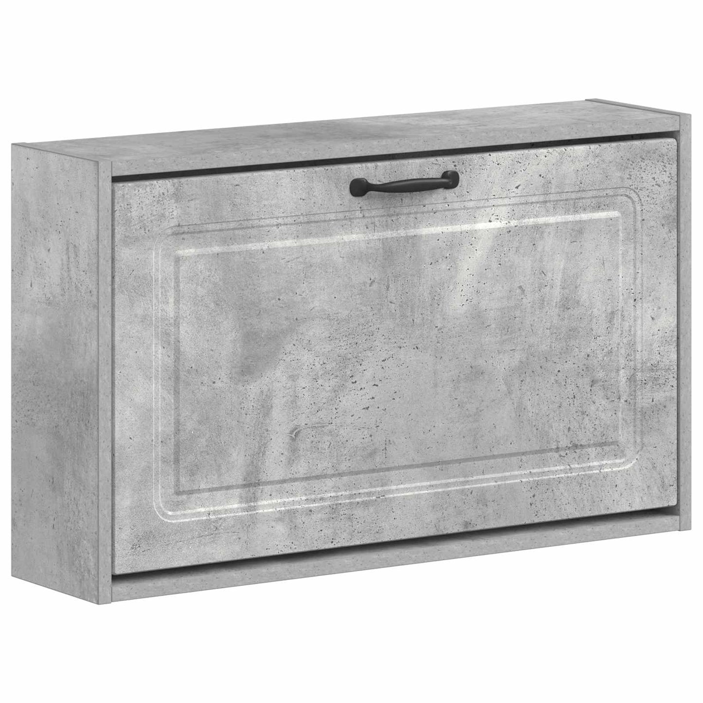 Wall-Mounted Shoe Cabinet UTRECHT 71 x 17 x 43 cm Concrete Grey