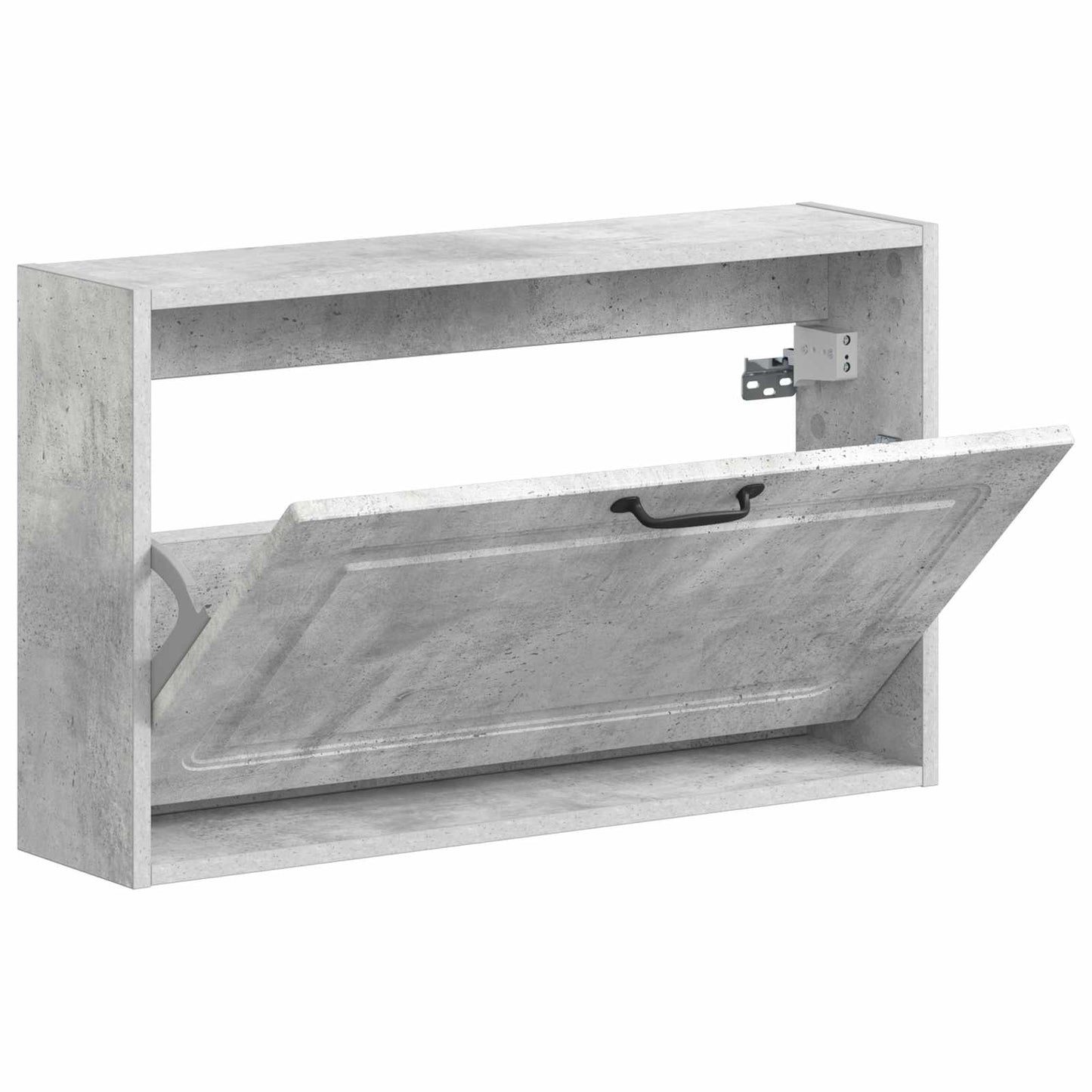 Wall-Mounted Shoe Cabinet UTRECHT 71 x 17 x 43 cm Concrete Grey