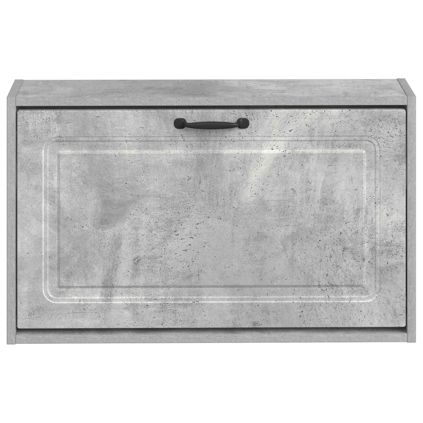 Wall-Mounted Shoe Cabinet UTRECHT 71 x 17 x 43 cm Concrete Grey