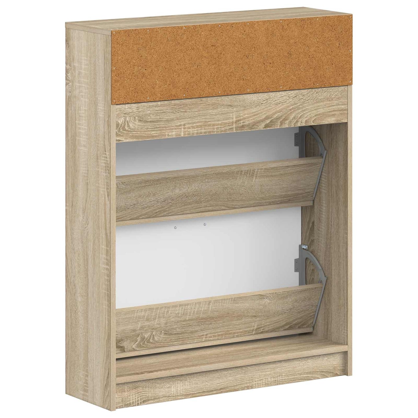 Shoe Cabinet UTRECHT 78 x 24 x 100 cm Engineered Wood