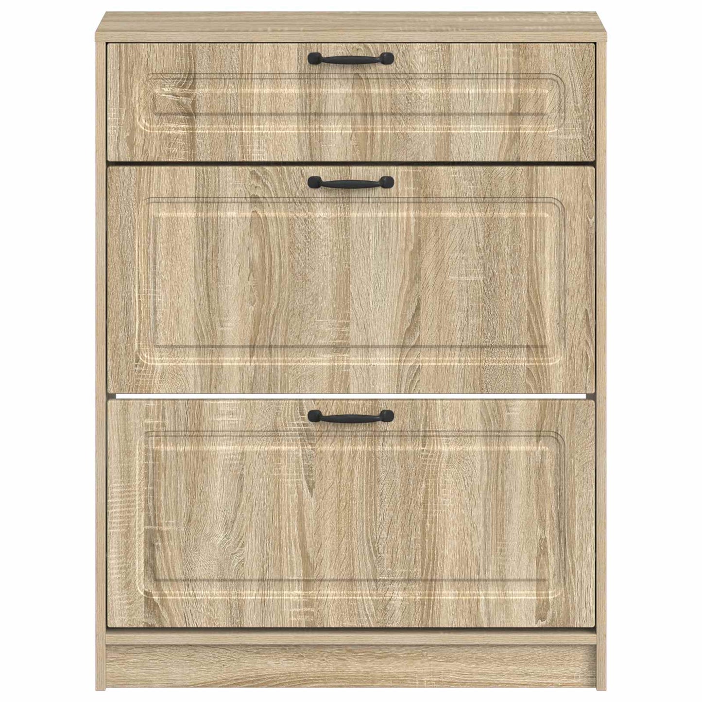 Shoe Cabinet UTRECHT 78 x 24 x 100 cm Engineered Wood