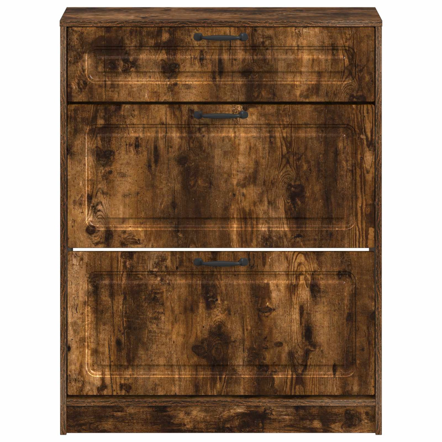 Shoe Cabinet UTRECHT 78 x 24 x 100 cm Engineered Wood