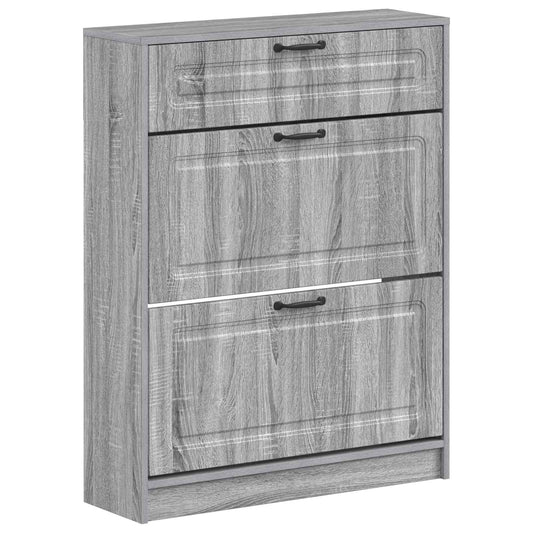 Shoe Cabinet UTRECHT 78 x 24 x 100 cm Engineered Wood