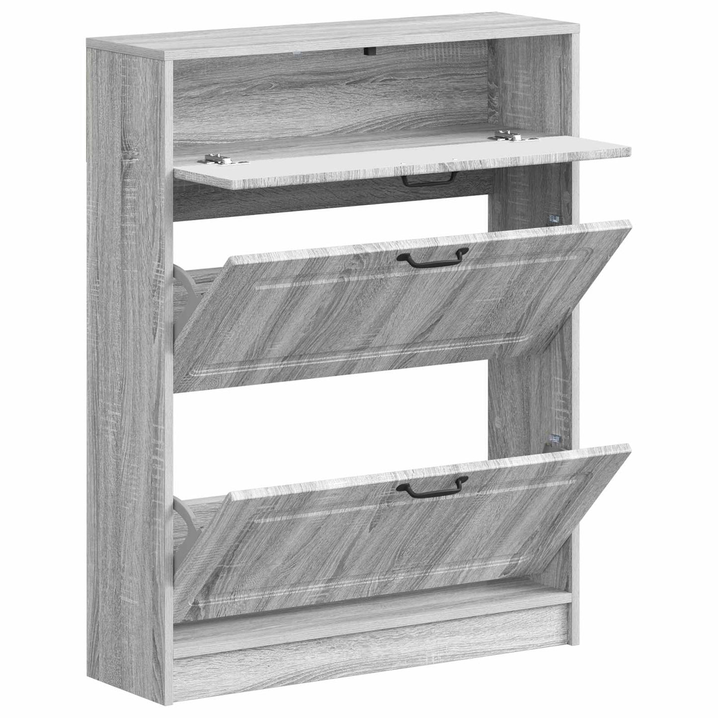 Shoe Cabinet UTRECHT 78 x 24 x 100 cm Engineered Wood