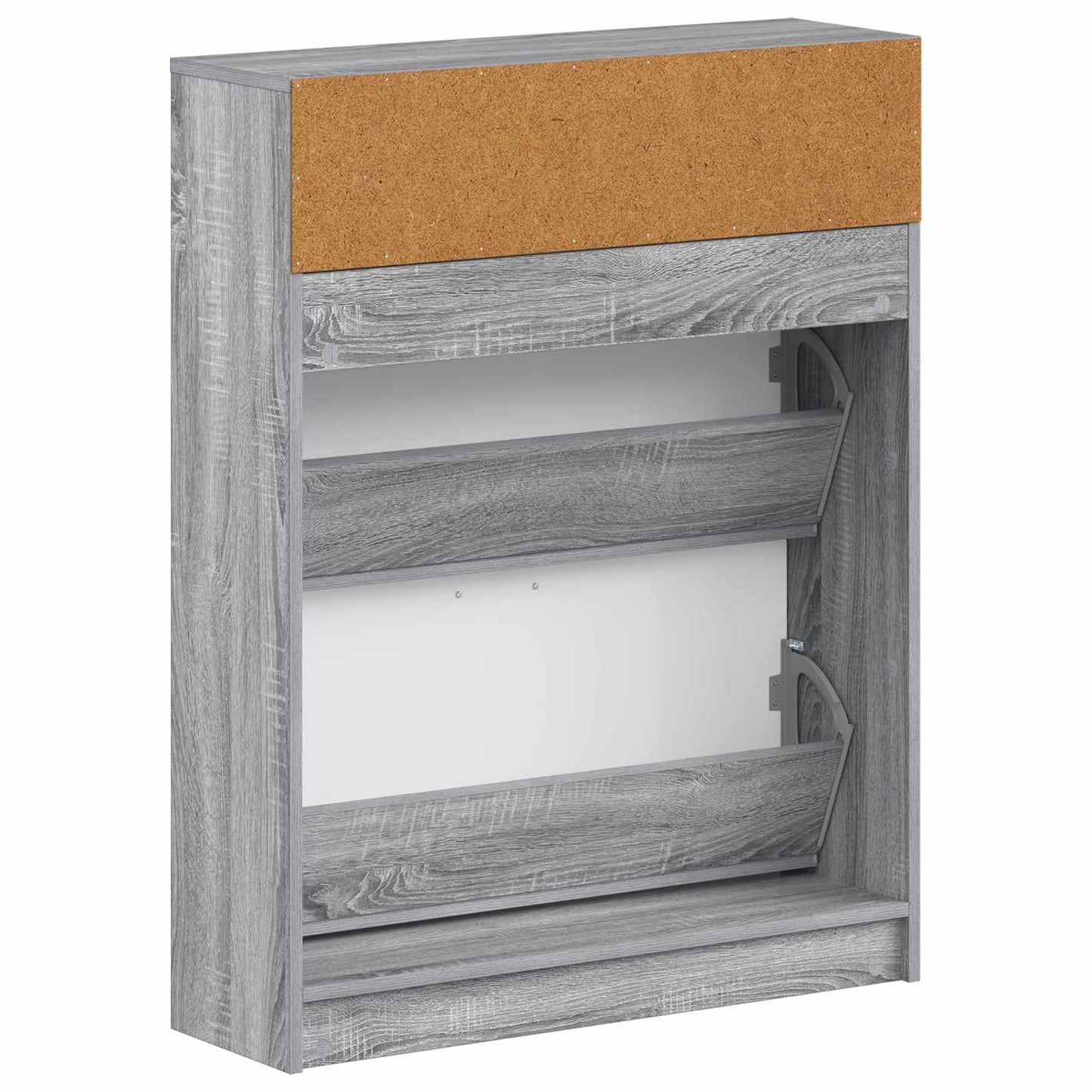 Shoe Cabinet UTRECHT 78 x 24 x 100 cm Engineered Wood