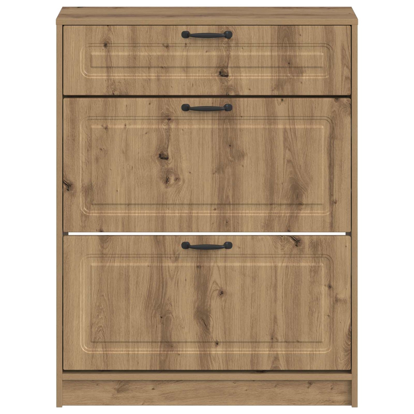 Shoe Cabinet UTRECHT 78 x 24 x 100 cm Engineered Wood