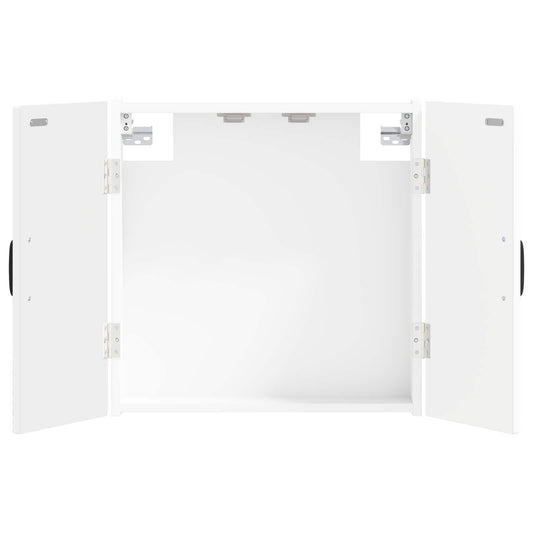 Dartboard Cabinet UTRECHT White 52.5 x 10.5 x 53.5 cm