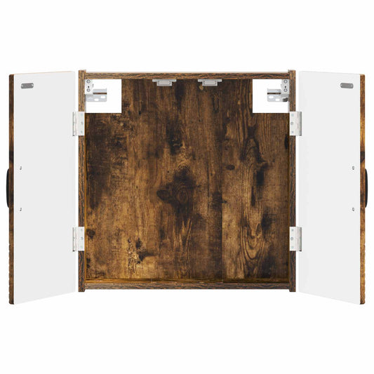 Dartboard Cabinet UTRECHT Smoked Oak 52.5 x 10.5 x 53.5 cm
