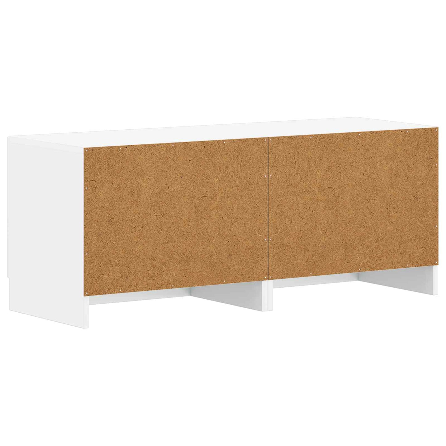 TV Cabinet White Engineered Wood