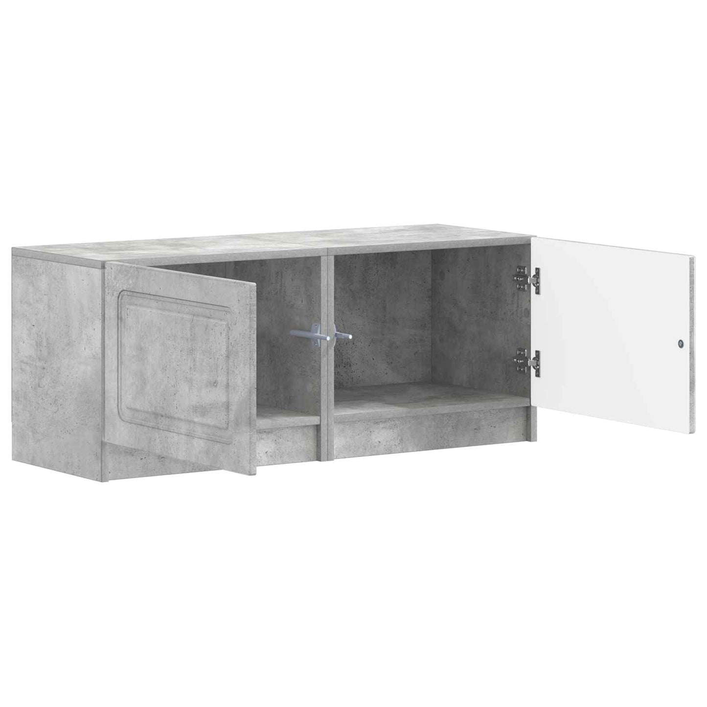 TV Cabinet Concrete Grey Engineered Wood