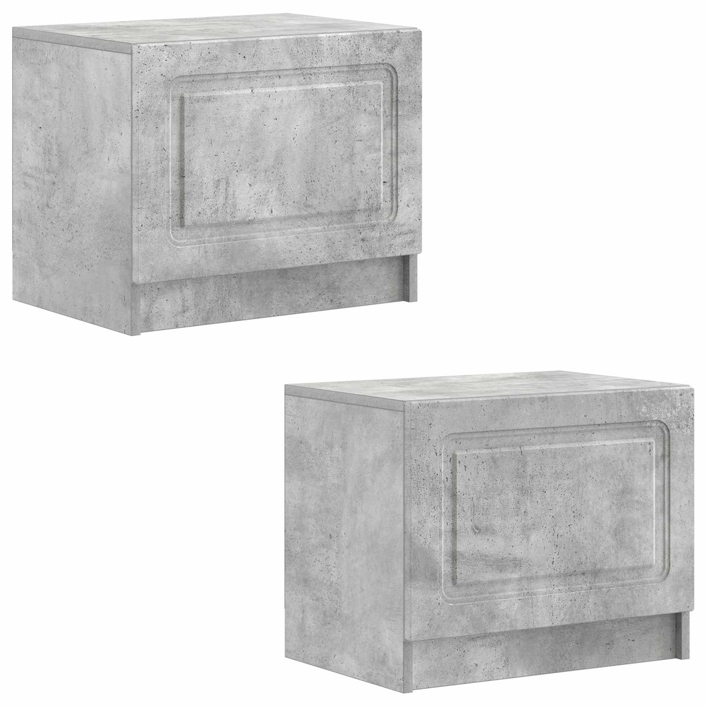 TV Cabinet Concrete Grey Engineered Wood
