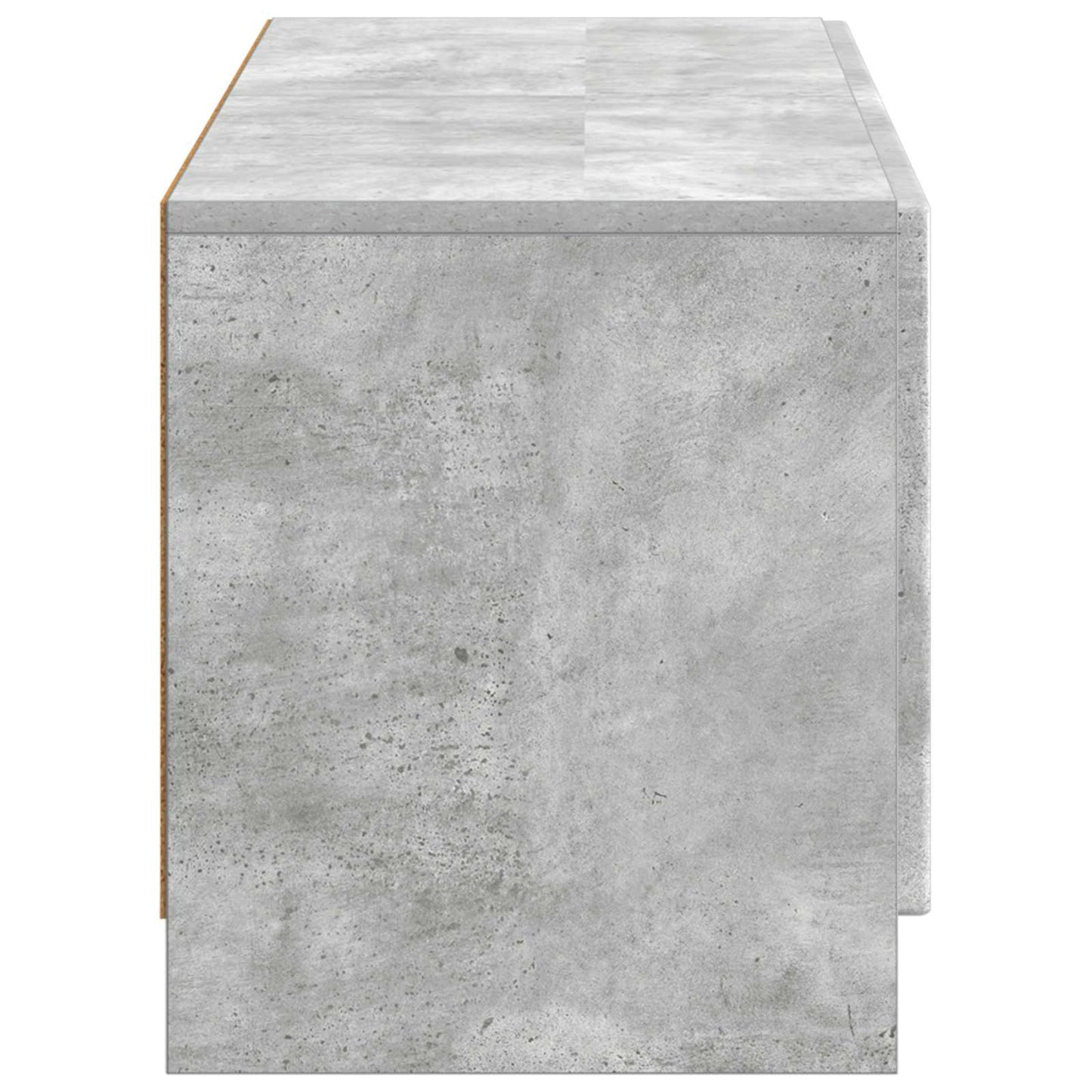 TV Cabinet Concrete Grey Engineered Wood