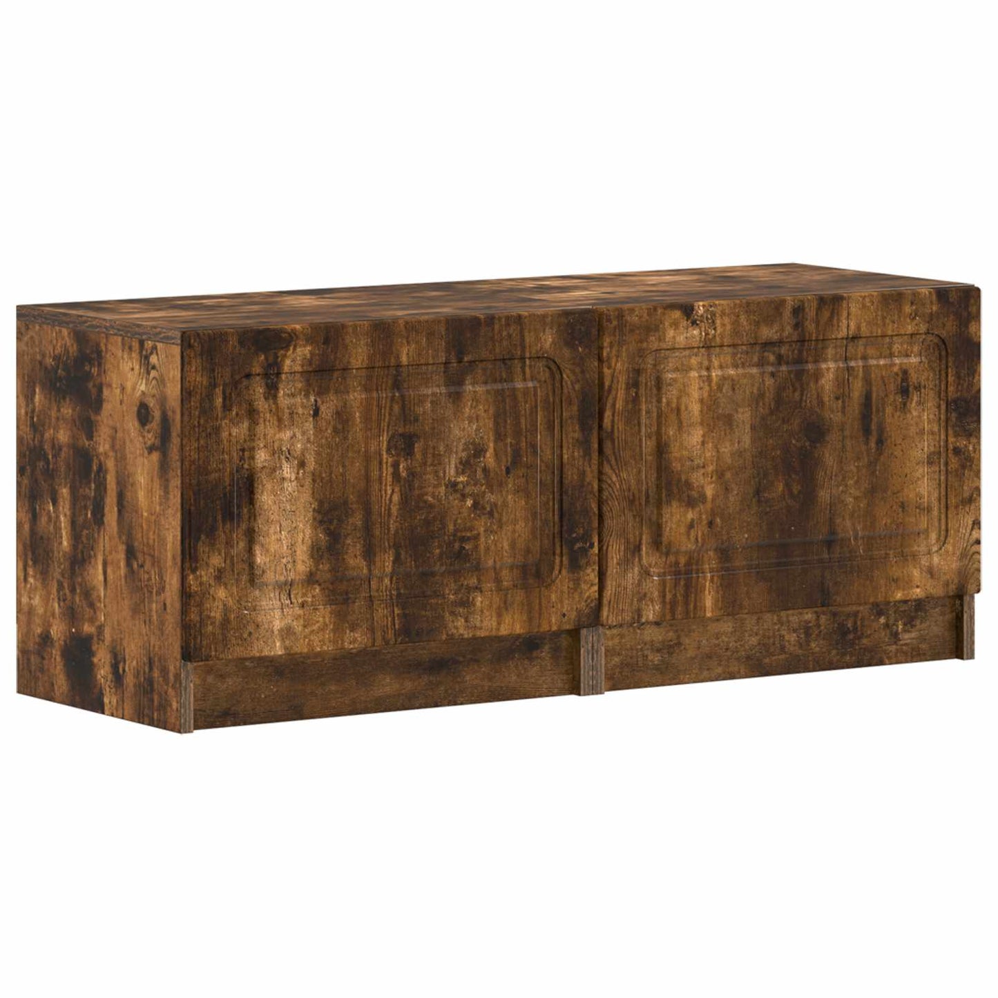 TV Cabinet Smoked Oak Engineered Wood