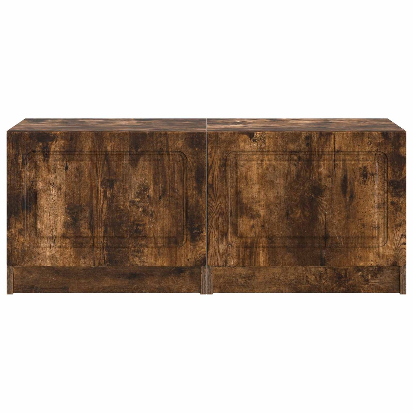 TV Cabinet Smoked Oak Engineered Wood