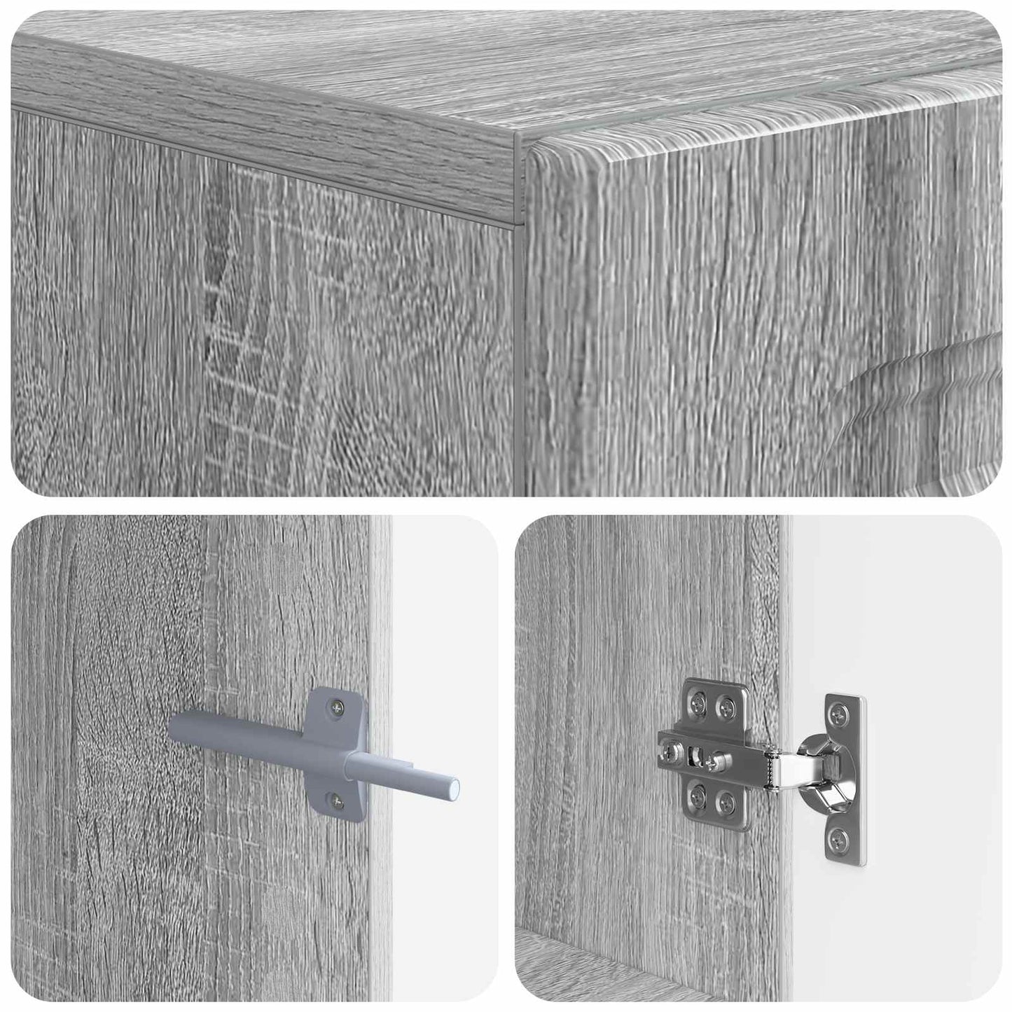 TV Cabinet Grey Sonoma Engineered Wood