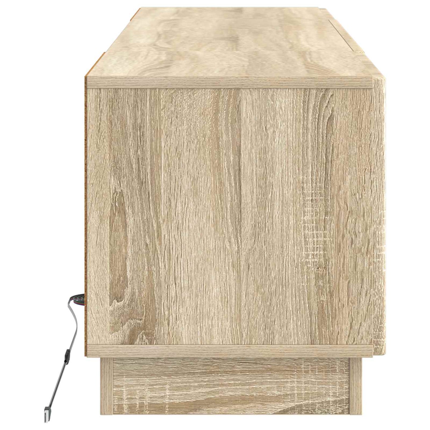 LED TV Cabinet Sonoma Oak Engineered Wood