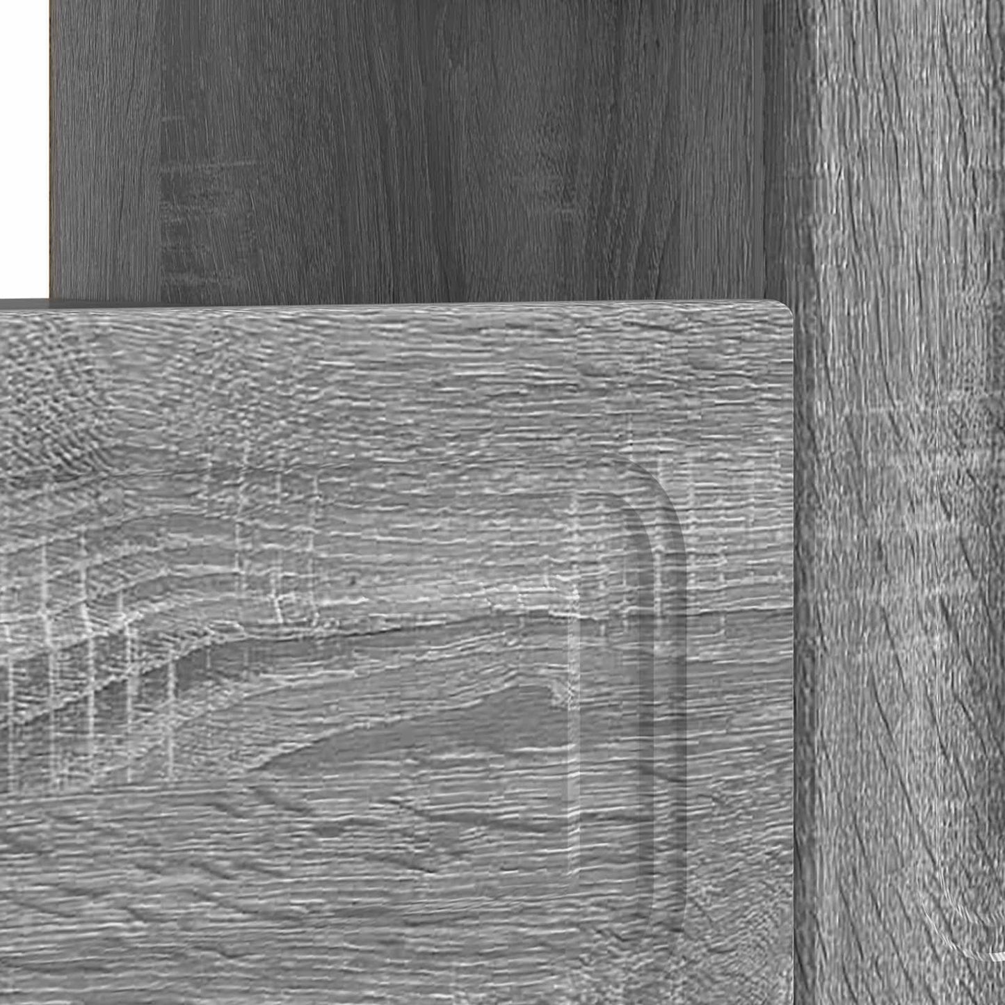 LED TV Cabinet Grey Sonoma Engineered Wood