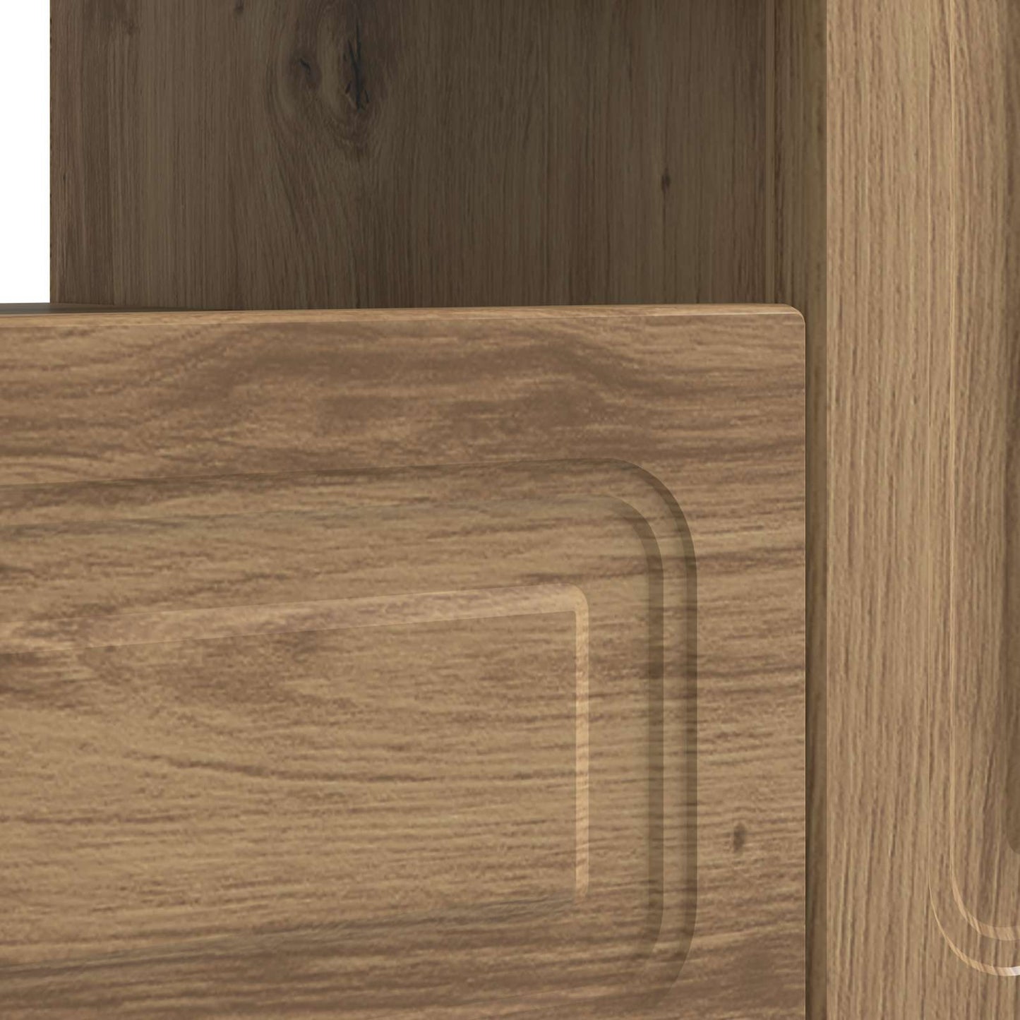 LED TV Cabinet Artisan Oak Engineered Wood