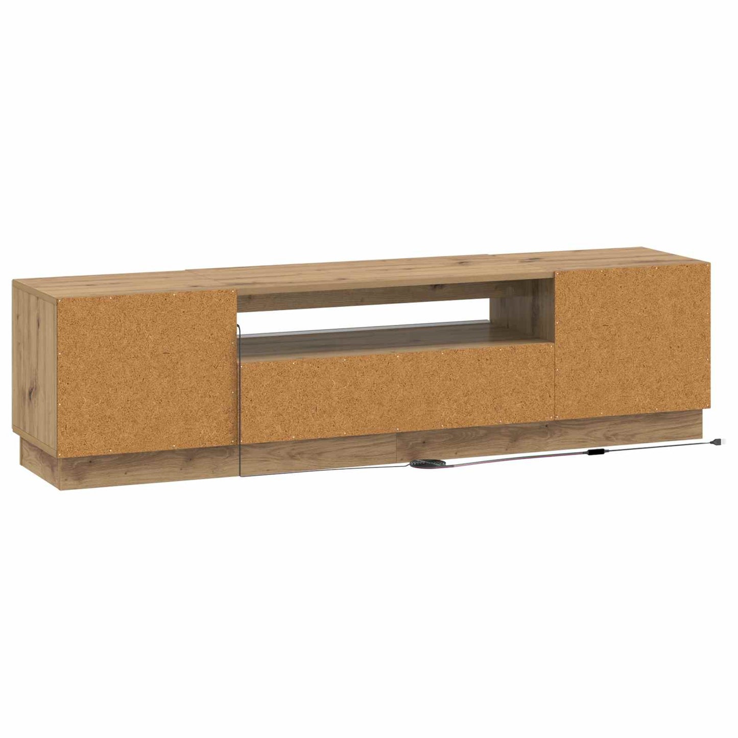 LED TV Cabinet Artisan Oak Engineered Wood