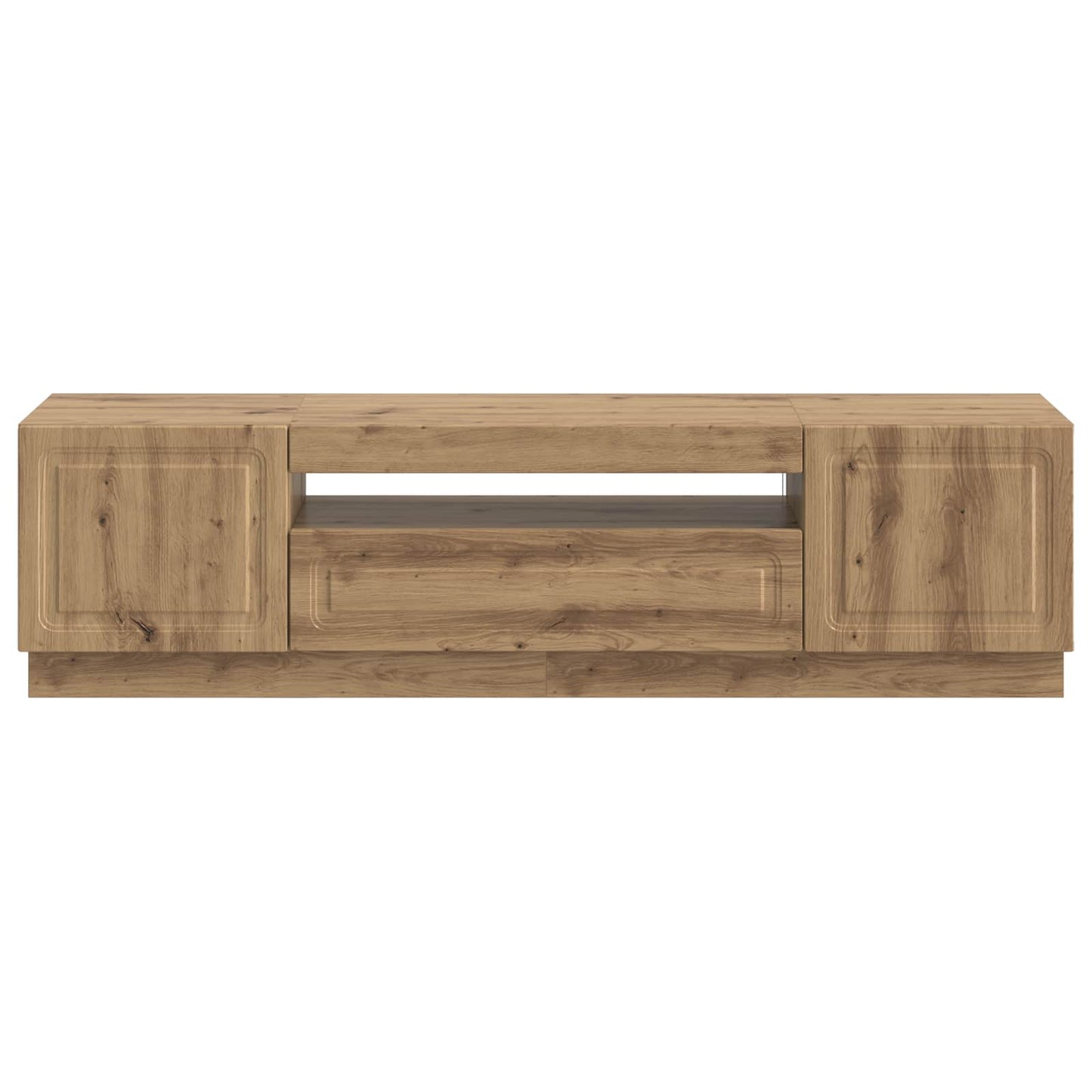 LED TV Cabinet Artisan Oak Engineered Wood
