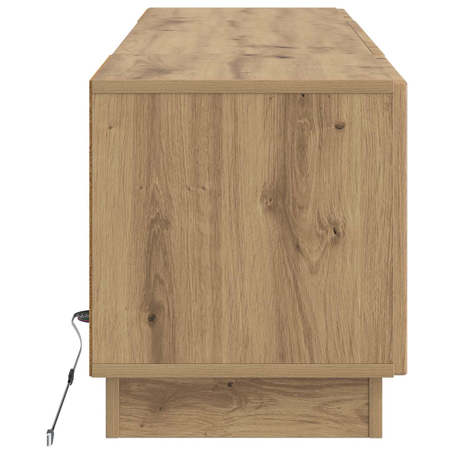 LED TV Cabinet Artisan Oak Engineered Wood