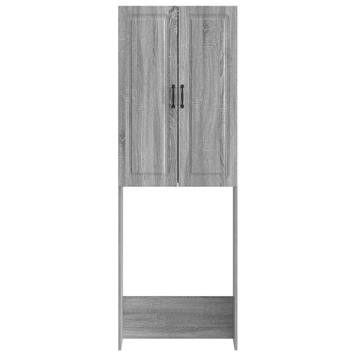 Toilet Cabinet UTRECHT Grey Sonoma 66 x 25.5 x 190 cm