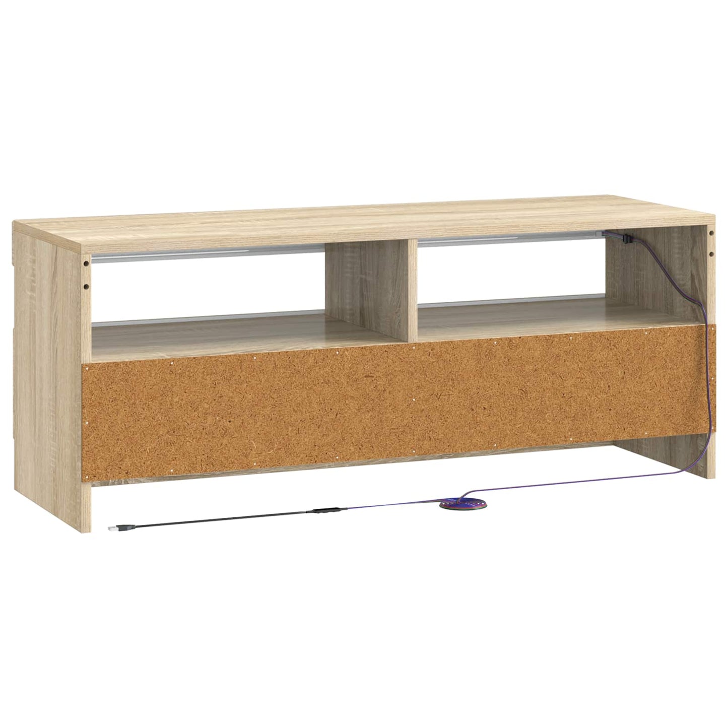 LED TV Cabinet Sonoma Oak Engineered Wood