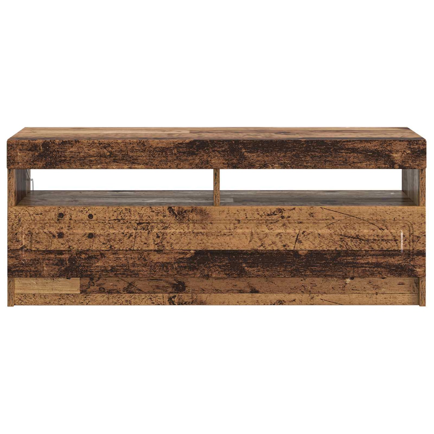 LED TV Cabinet Old Wood Engineered Wood