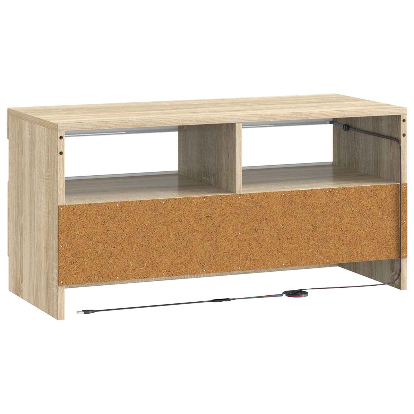 LED TV Cabinet Sonoma Oak Engineered Wood