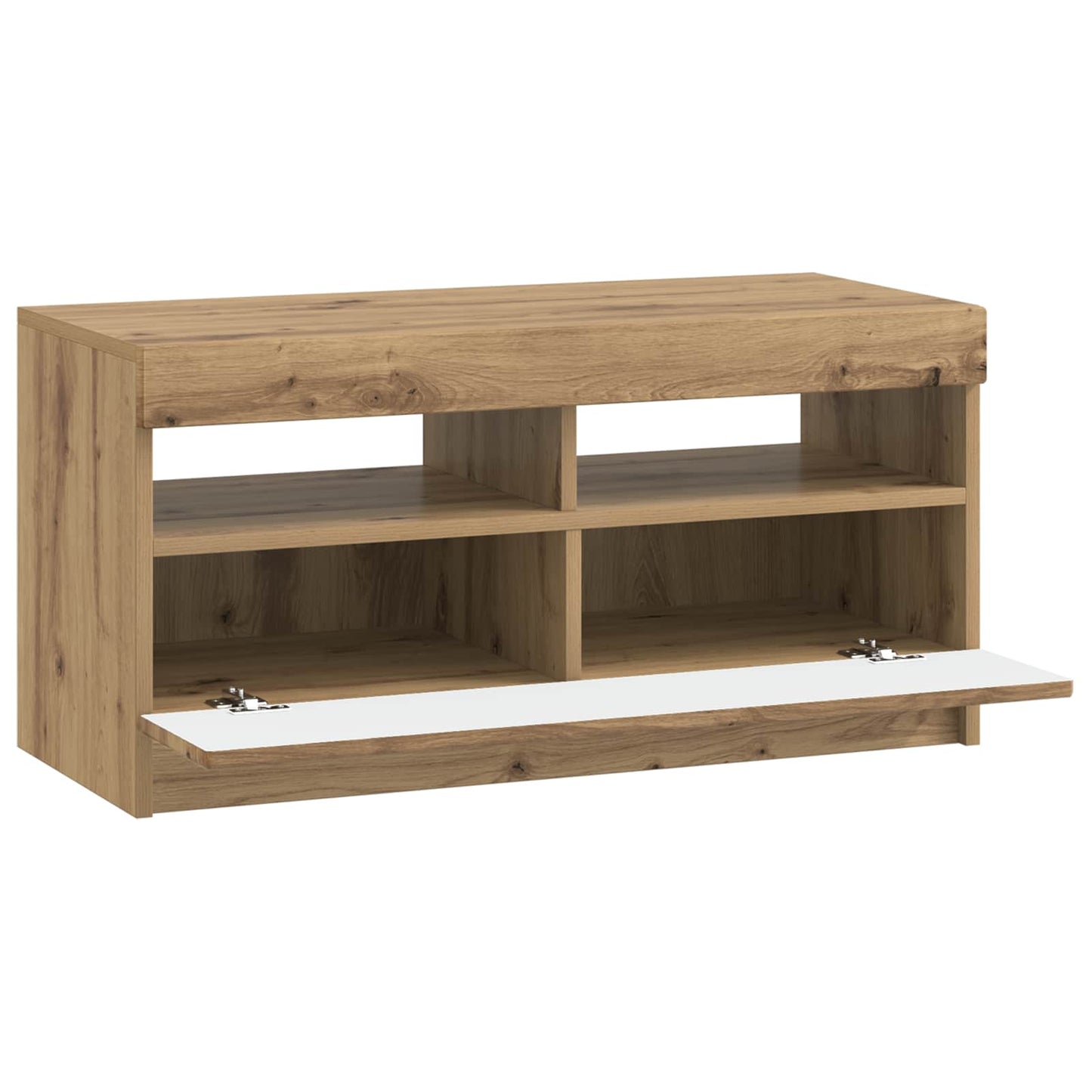 LED TV Cabinet Artisan Oak Engineered Wood
