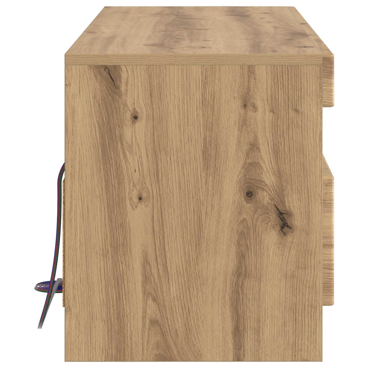 LED TV Cabinet Artisan Oak Engineered Wood