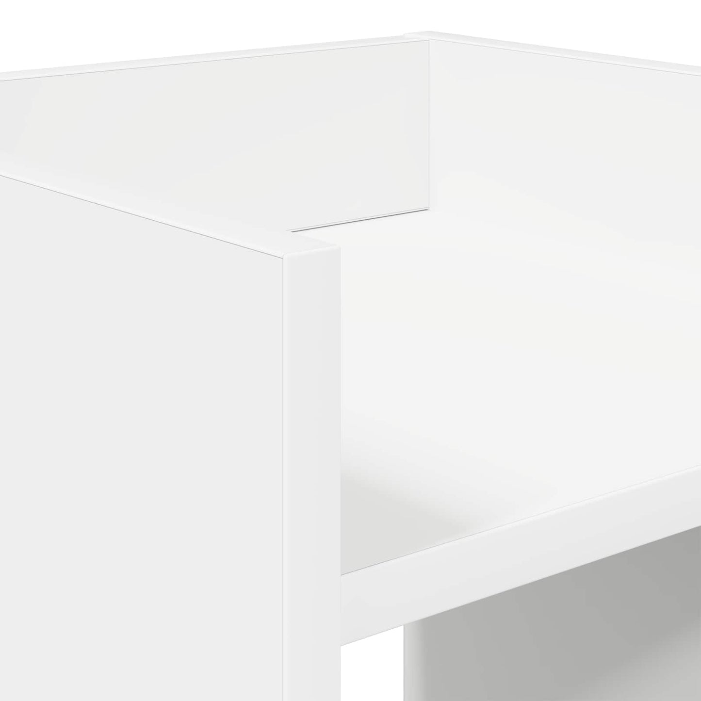 Plant Stand White 30 x 30 x 100 cm Engineered Wood