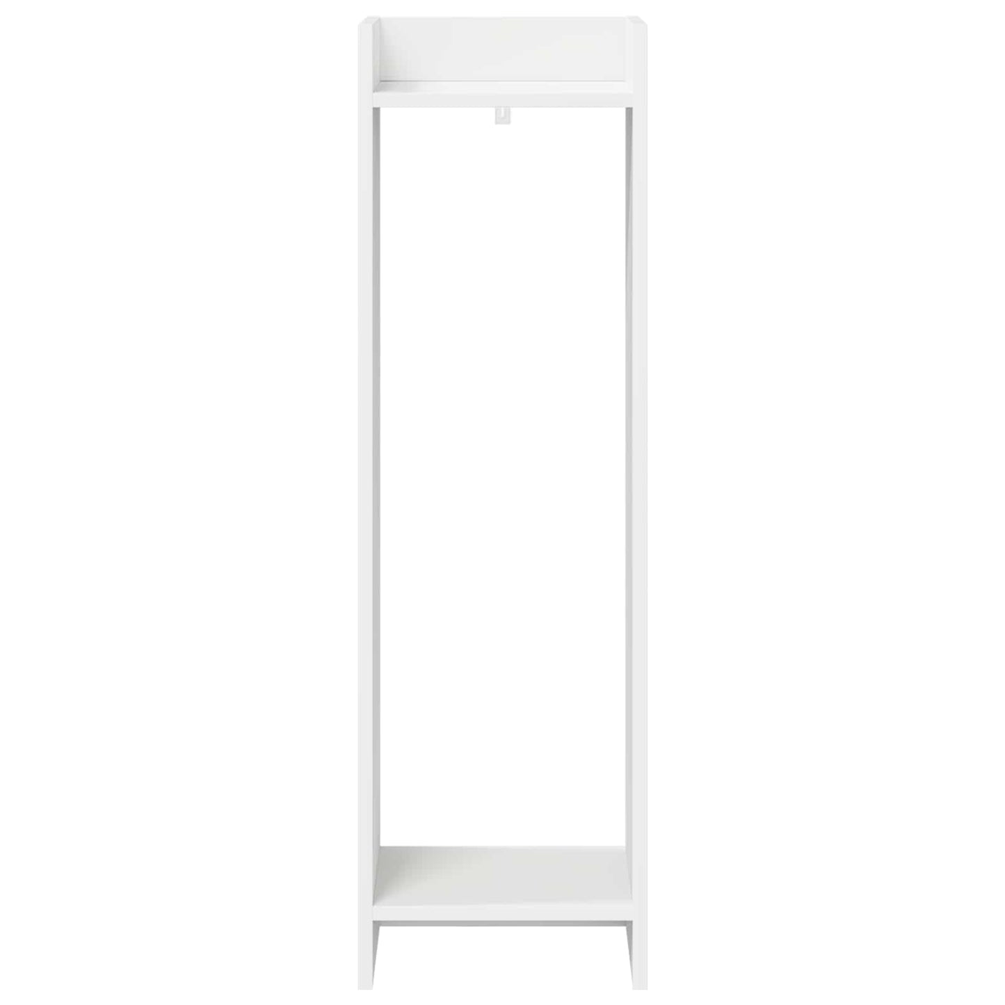Plant Stand White 30 x 30 x 100 cm Engineered Wood