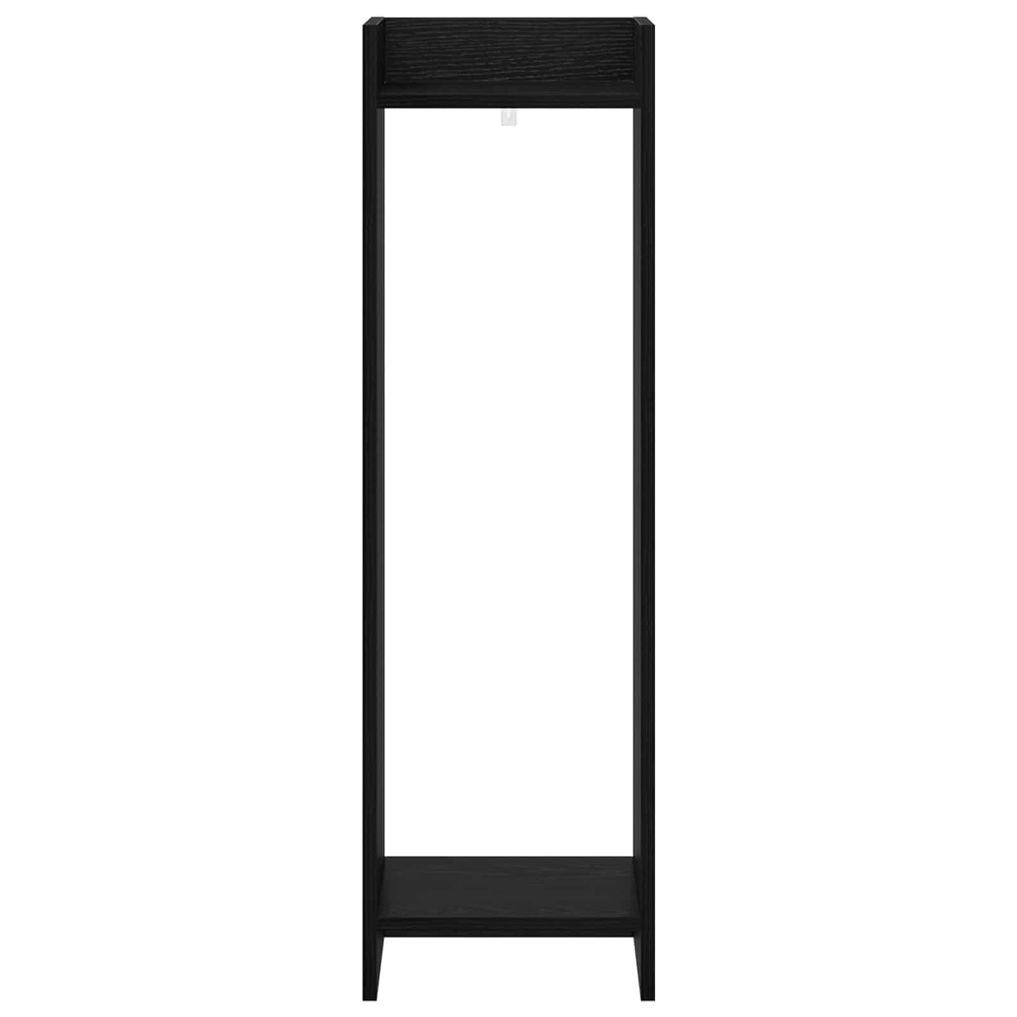 Plant Stand Black Oak 30 x 30 x 100 cm Engineered Wood