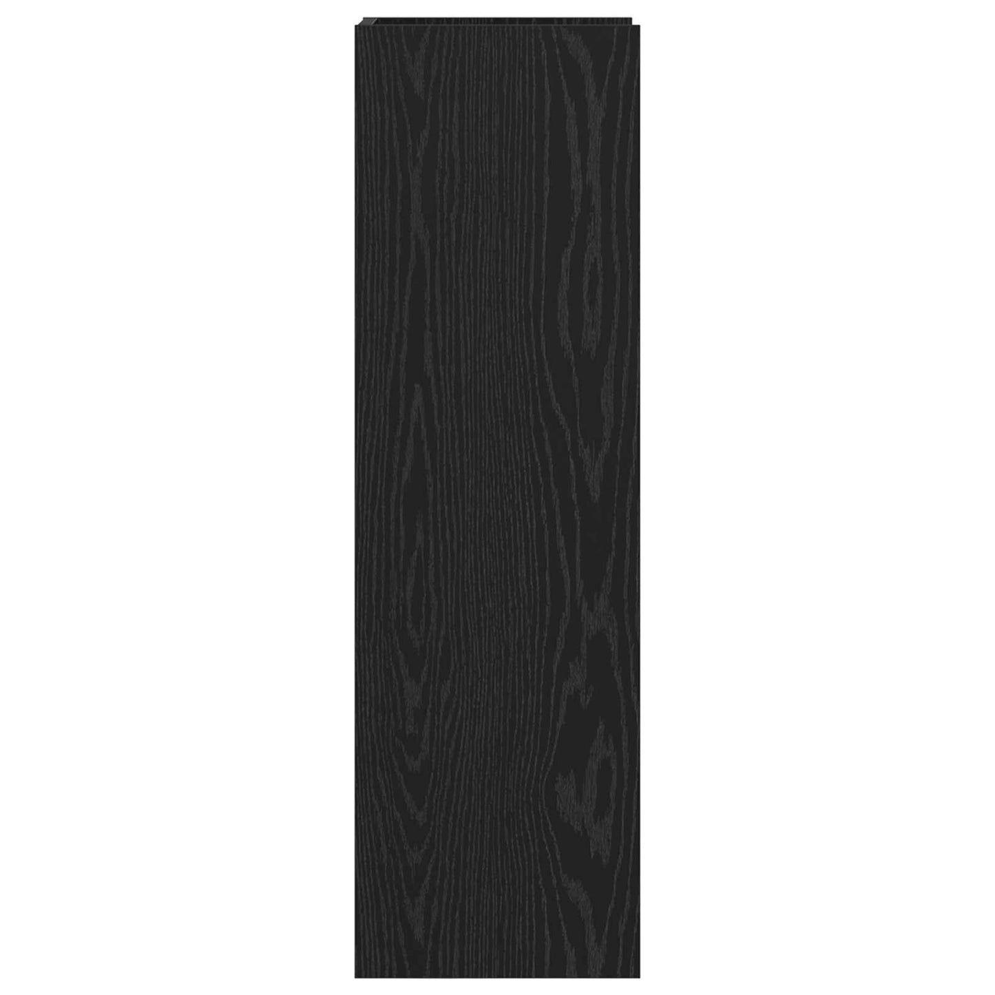 Plant Stand Black Oak 30 x 30 x 100 cm Engineered Wood