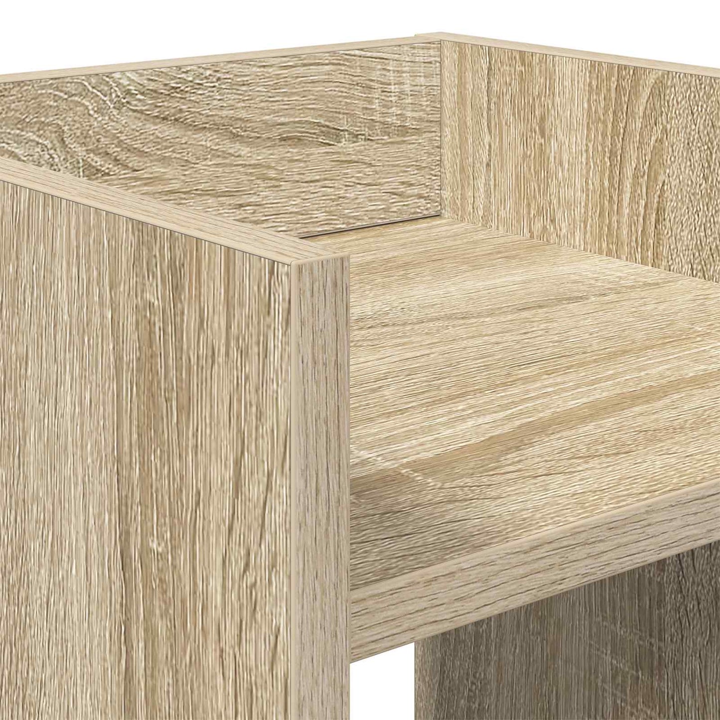 Plant Stand Sonoma Oak 30 x 30 x 100 cm Engineered Wood
