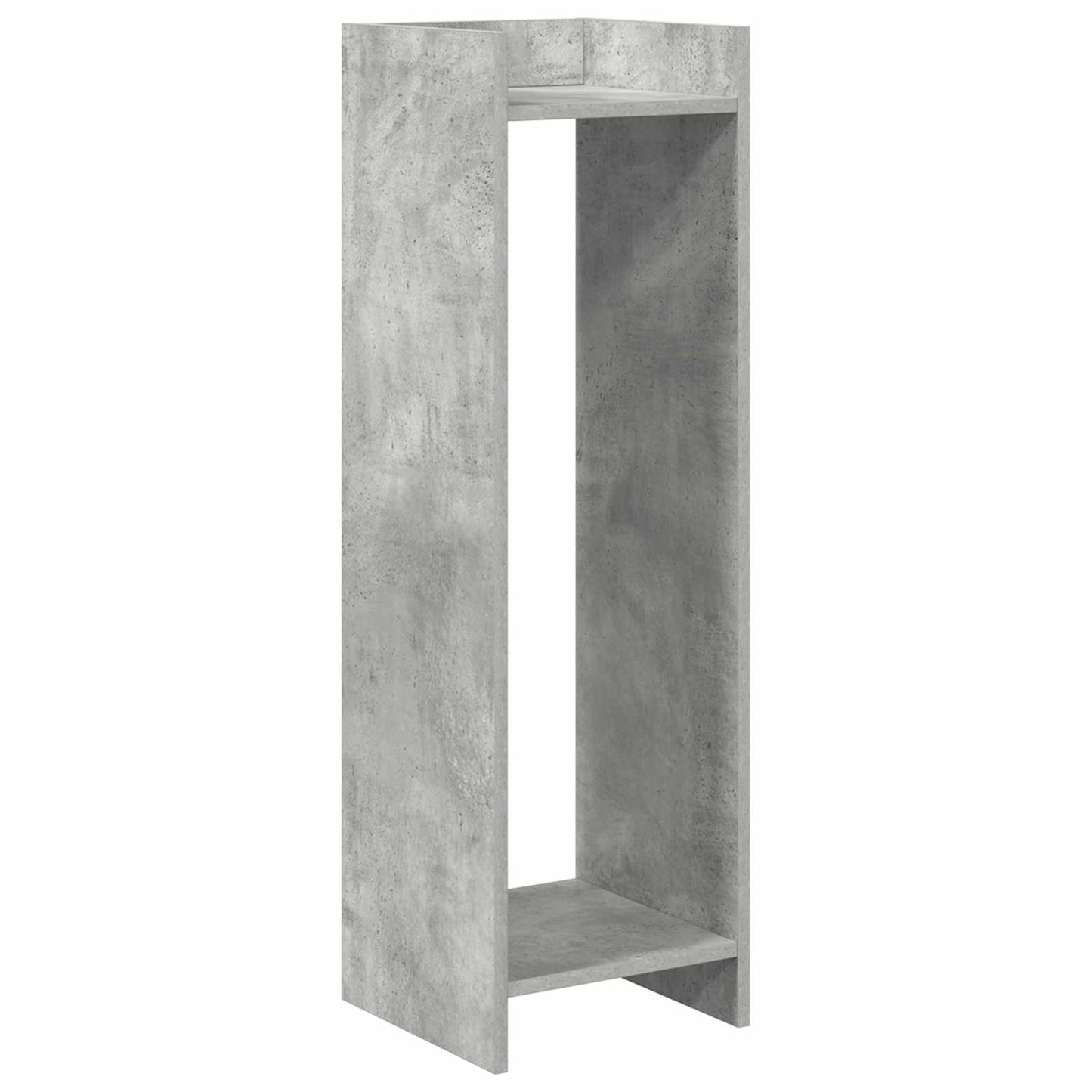 Plant Stand Concrete Grey 30 x 30 x 100 cm Engineered Wood