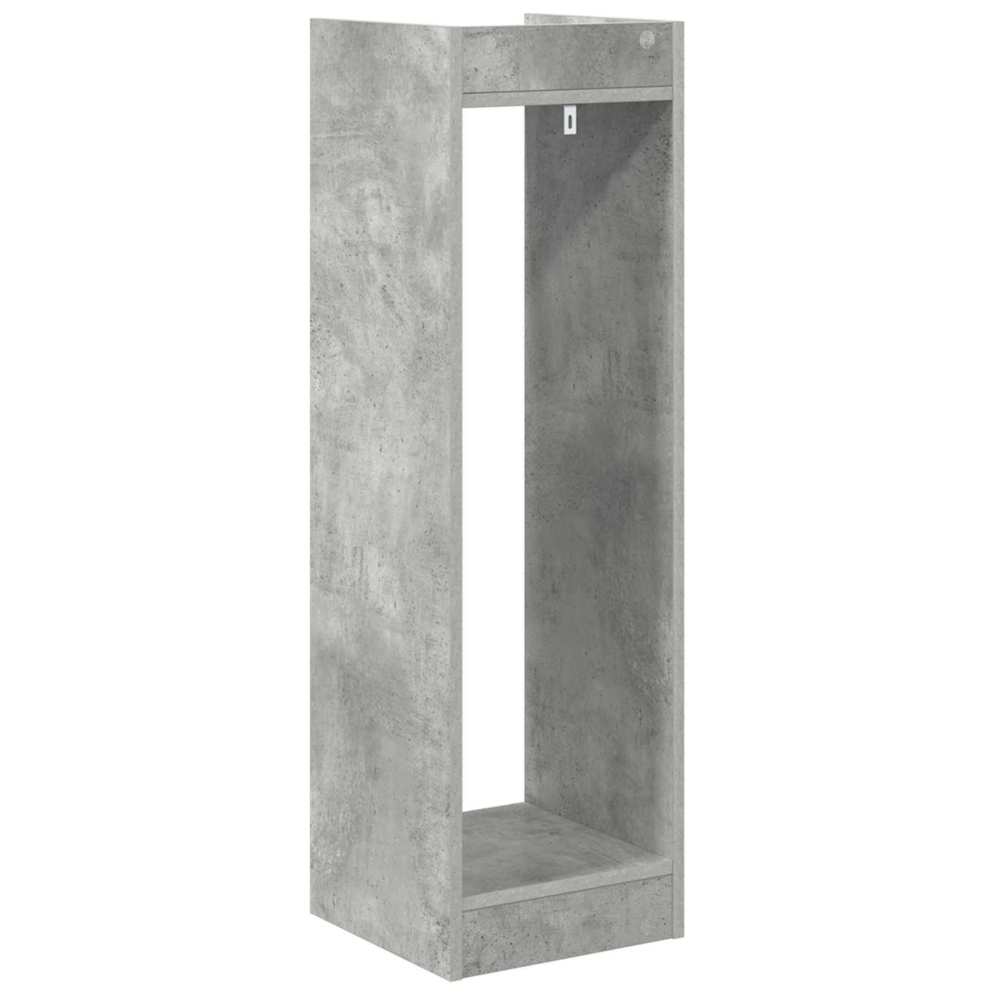 Plant Stand Concrete Grey 30 x 30 x 100 cm Engineered Wood