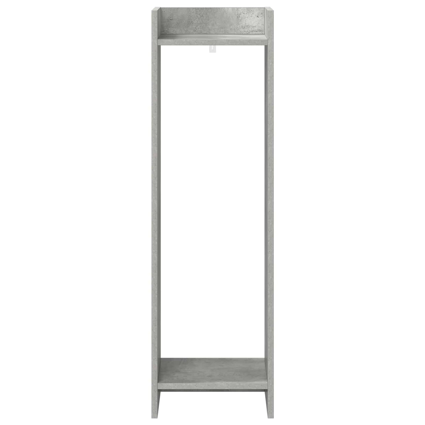 Plant Stand 2 pcs Concrete Grey 30 x 30 x 100 cm