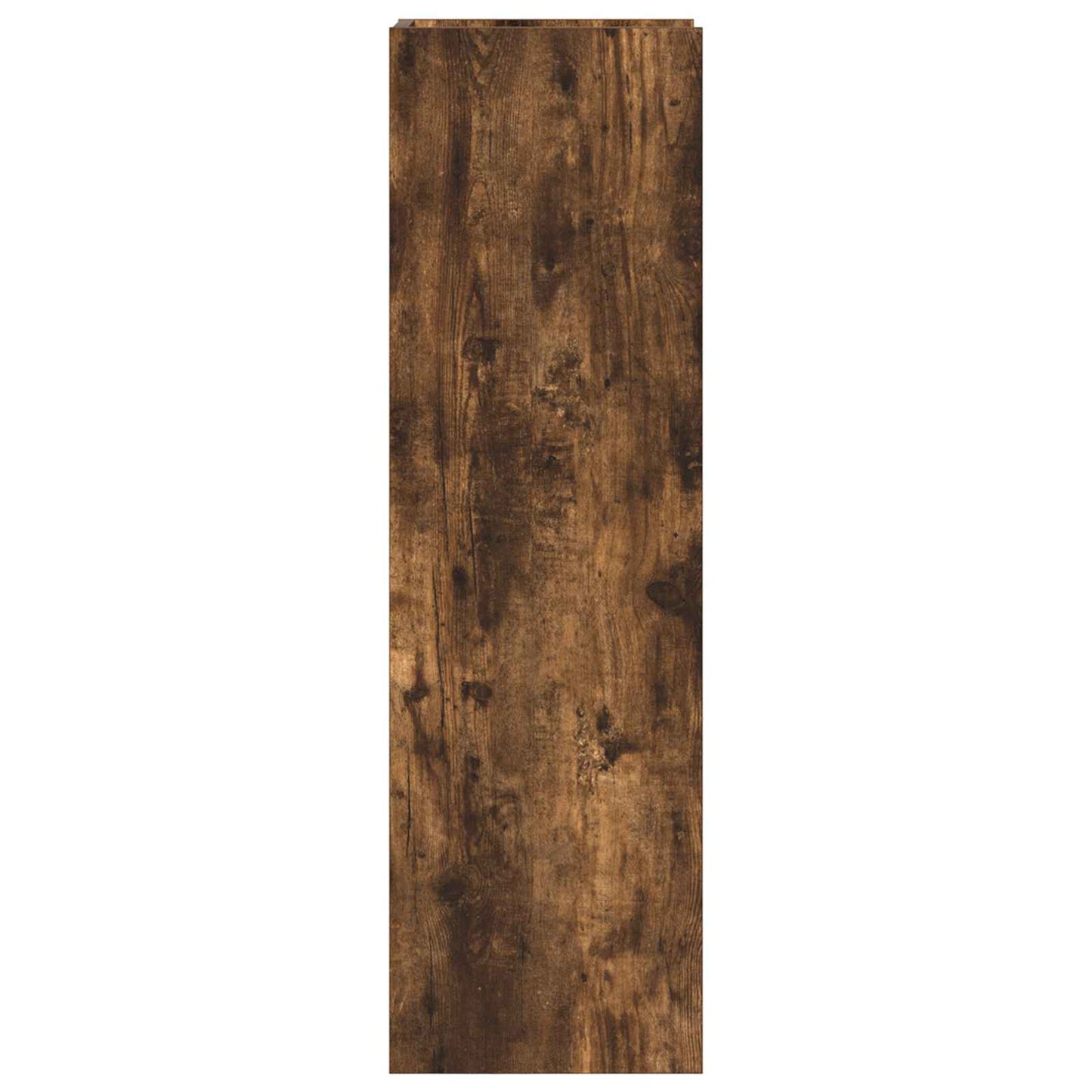 Plant Stand 2 pcs Smoked Oak 30 x 30 x 100 cm Engineered Wood