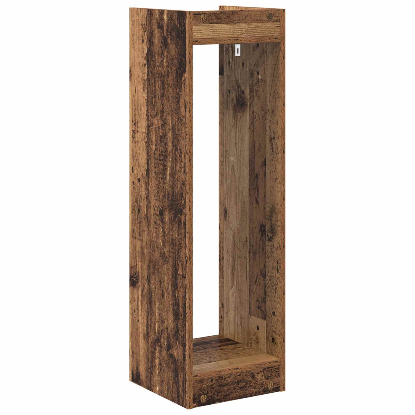 Plant Stand Old Wood 30 x 30 x 100 cm Engineered Wood