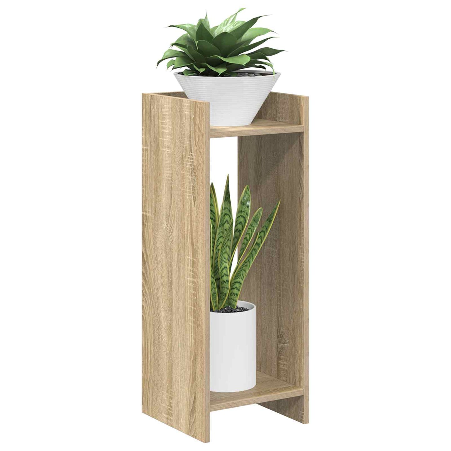 Plant Stand 2 pcs Sonoma Oak 30 x 30 x 80 cm Engineered Wood