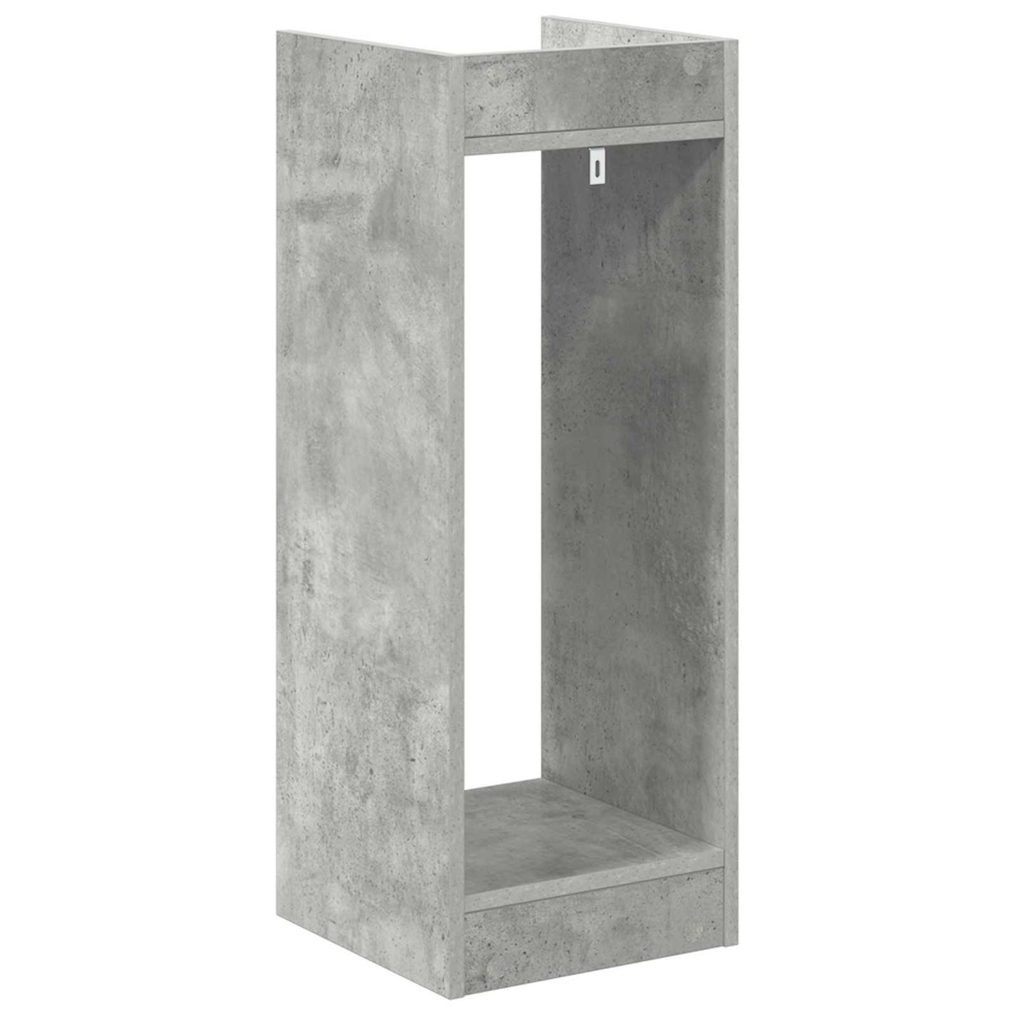Plant Stand Concrete Grey 30 x 30 x 80 cm Engineered Wood