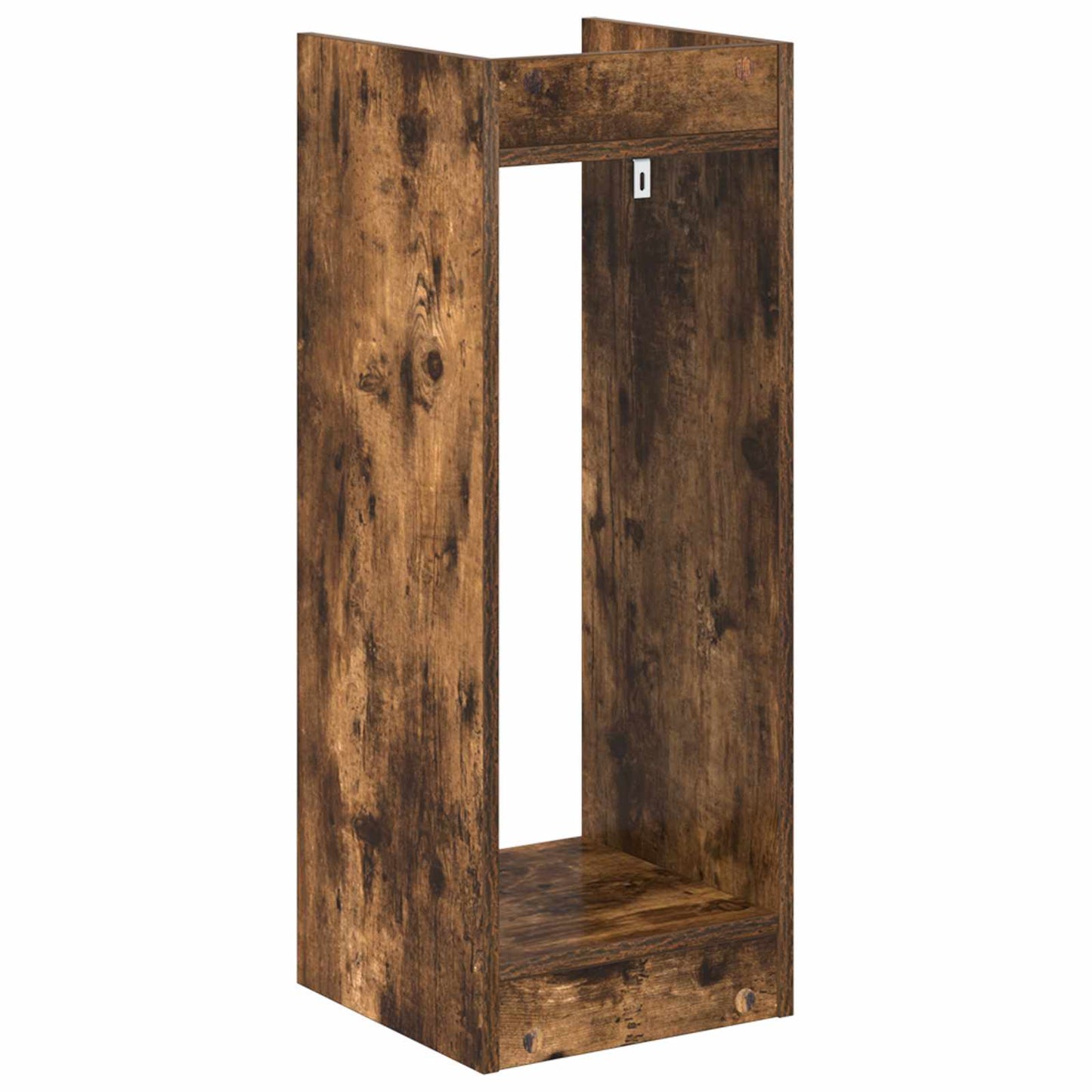 Plant Stand Smoked Oak 30 x 30 x 80 cm Engineered Wood