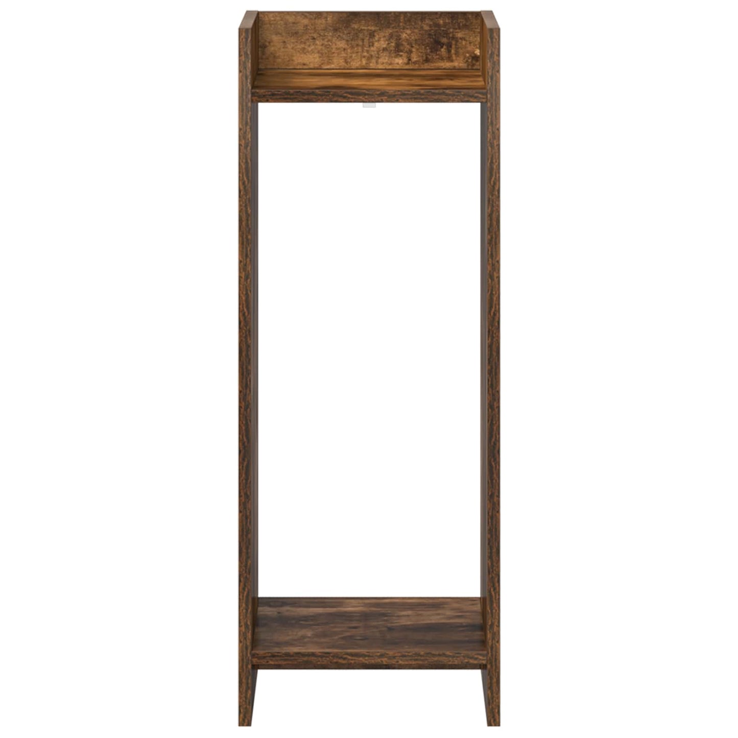 Plant Stand Smoked Oak 30 x 30 x 80 cm Engineered Wood